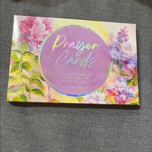 Floral Prayer Cards Set 20 Pieces NEW